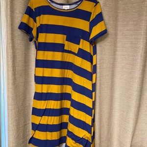LuLaRoe Striped Dress Size S